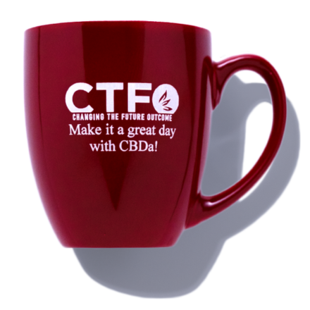 16oz Red and White CTFO Coffee Mug -